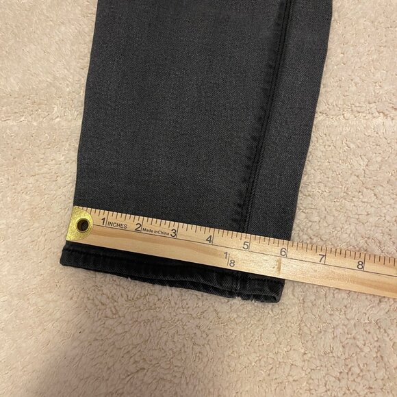 American Eagle Outfitters Womens Black Mom Jeans Size 6 Regular Cotton Blend Cas - Picture 4 of 16